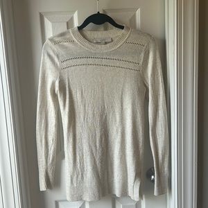 LOFT cream sweater